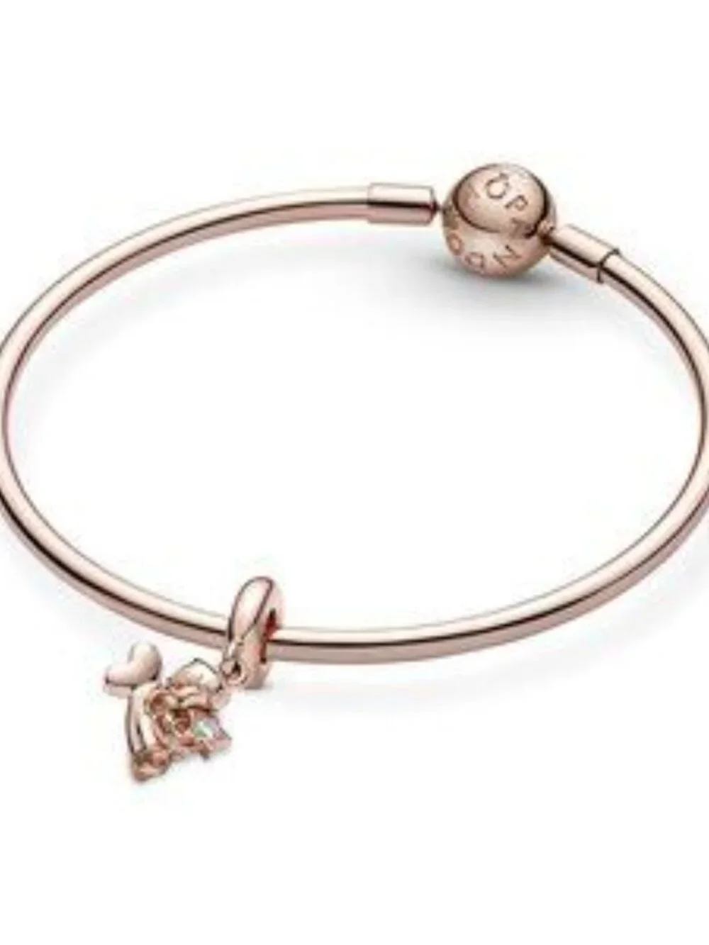 Pandora Heart Winged Angel Dangle Charm
